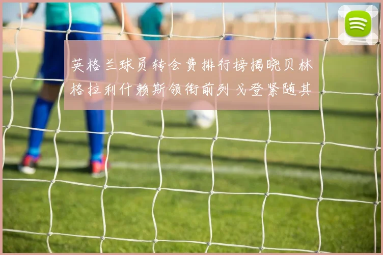 英格兰球员转会费排行榜揭晓贝林格拉利什赖斯领衔前列戈登紧随其后
