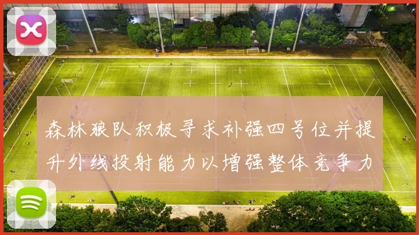 森林狼队积极寻求补强四号位并提升外线投射能力以增强整体竞争力